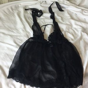 Fredericks of Hollywood Black lingerie